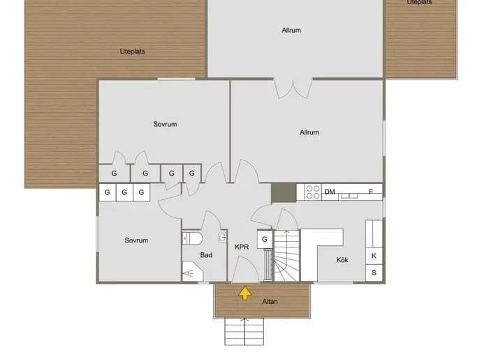 Planritning för Nygatan 20