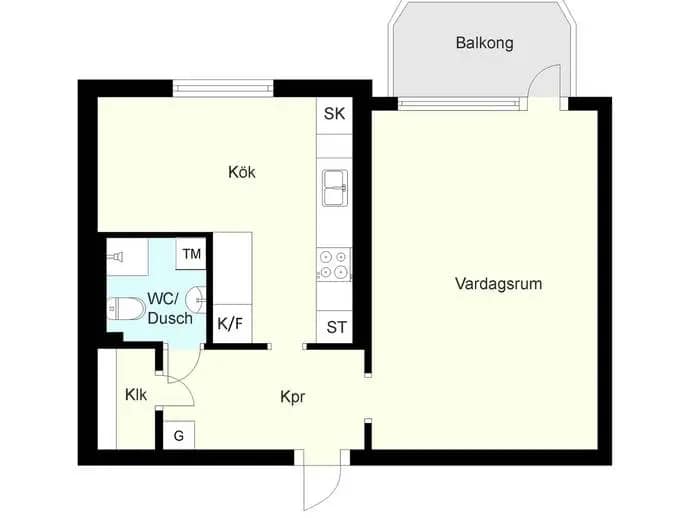 Planritning för Regeringsvägen 9