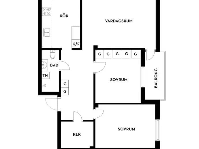 Planritning för Jupitervägen 2