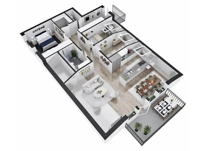 Planritning för Honungsvägen 31c