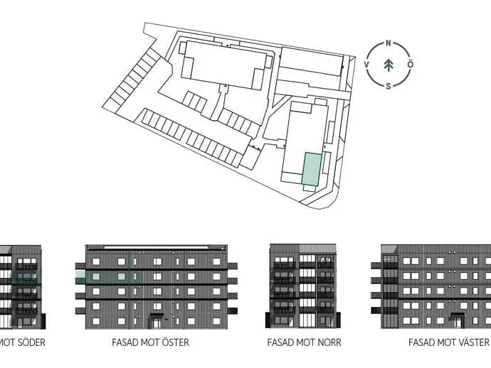 Floor plan for Trombonvägen 15