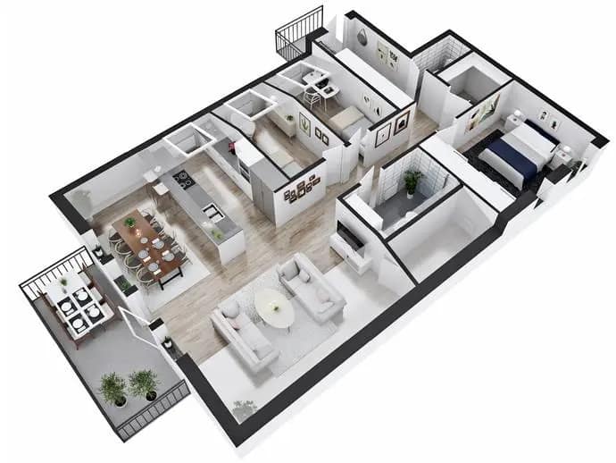 Floor plan for Honungsvägen 31c