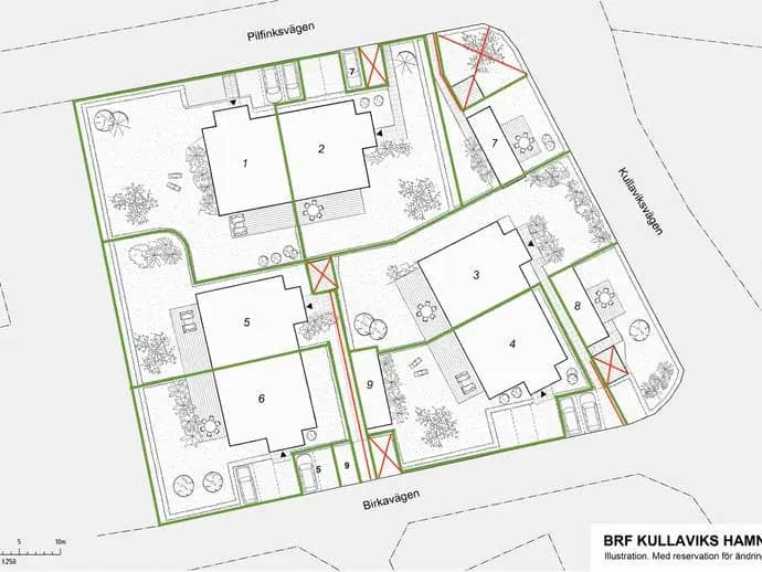 Floor plan for Birkavägen 2