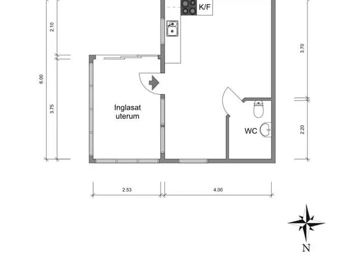 Floor plan for Tyludden 454