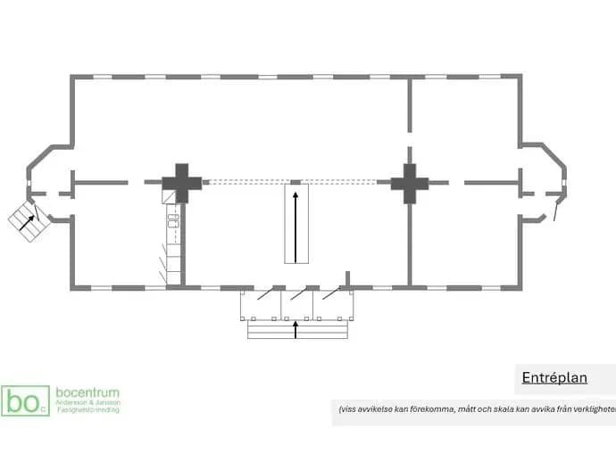 Floor plan for Kråkåsvägen 1
