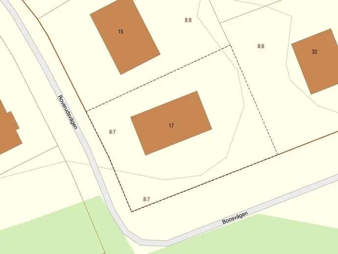 Floor plan for Roverudsvägen 17