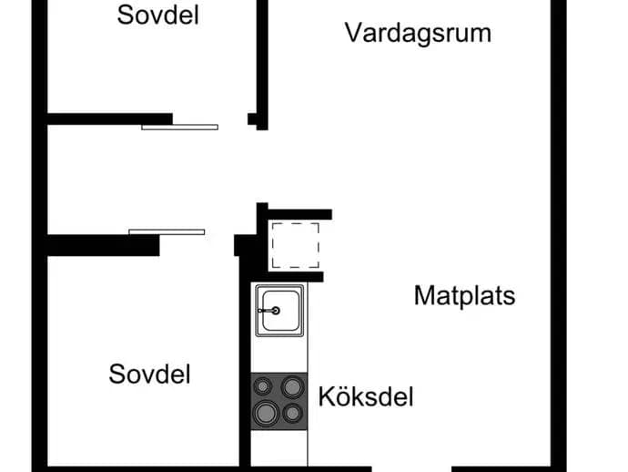 Planritning för Stöten Mitt 252