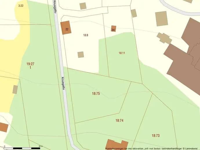 Planritning för Tällbergsvägen 24