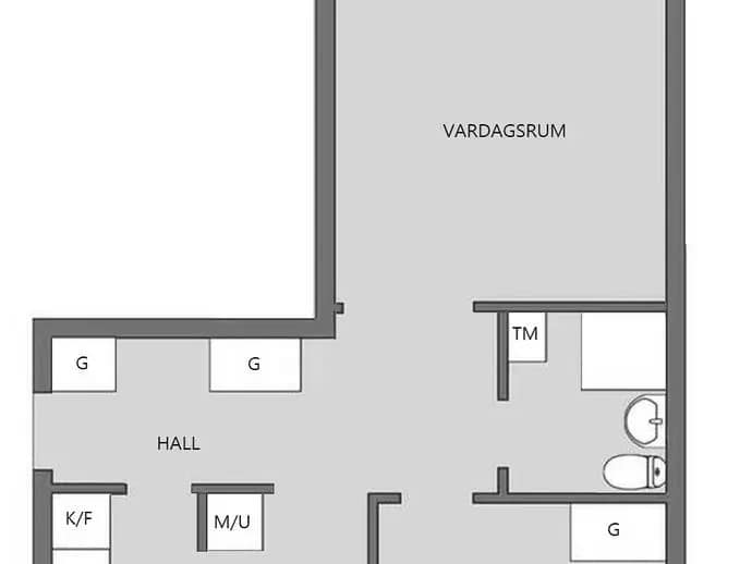 Planritning för Tångringsgatan 29