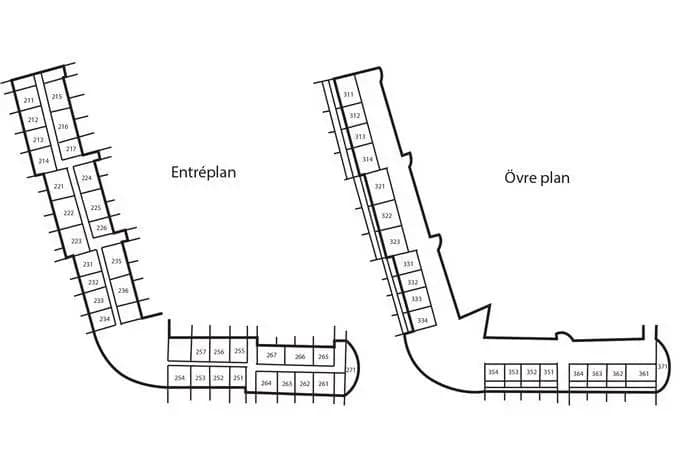 Floor plan for Brf.Tandådalens Fjällhotell. V17. Lgh 333