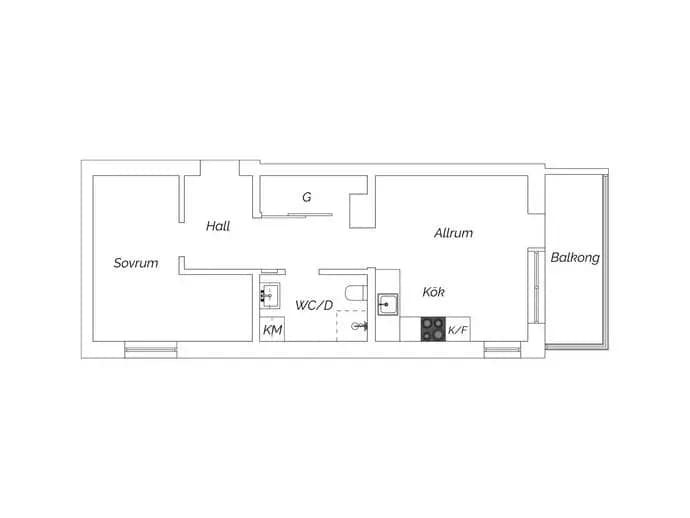 Floor plan for Brändtorpsvägen 24