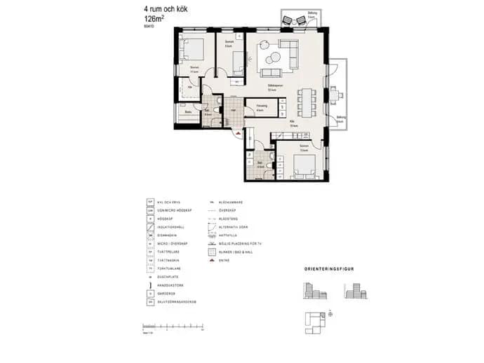 Floor plan for Renserigata