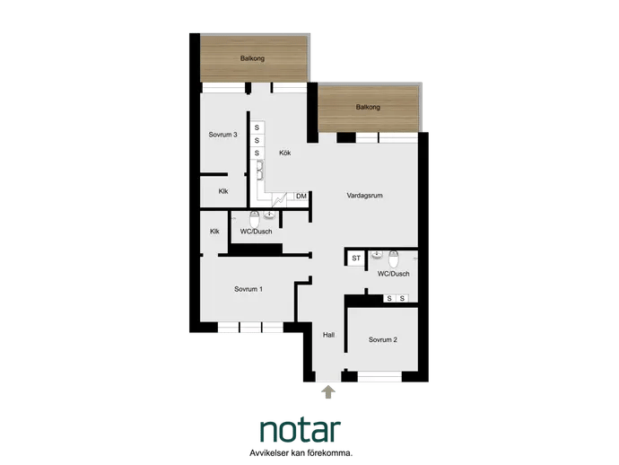 Planritning för Slåttergatan 25