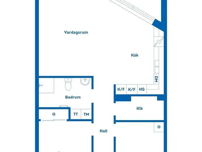 Planritning för Järnvägsgatan 32