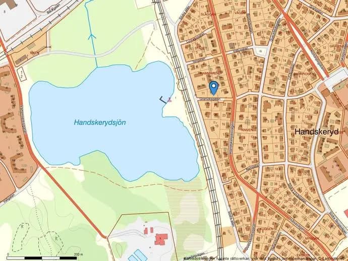 Planritning för Granviksgatan 3