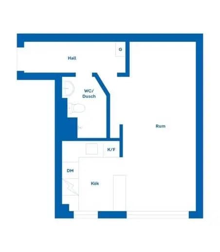 Floor plan for Brändströmsgatan 9A