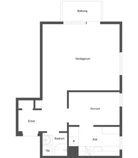 Floor plan for Hertig Karls allé 62