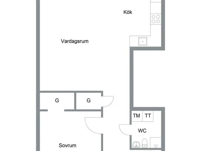 Planritning för Gäddestavägen 26