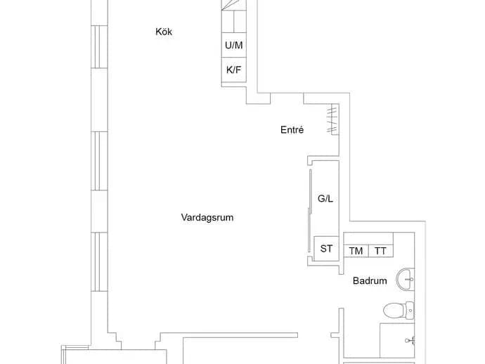 Floor plan for Kabingatan 4B