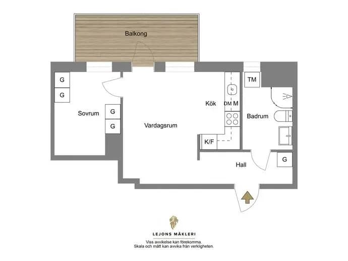 Floor plan for Lillbackavägen 13
