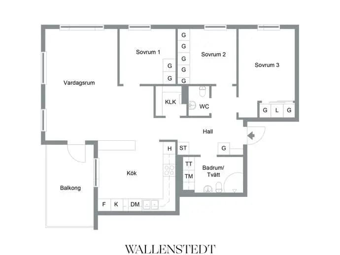 Floor plan for Lertagsgatan 60