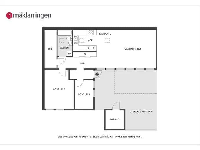 Floor plan for Plåtverksgatan 179