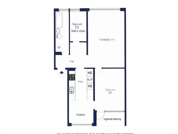 Planritning för Lövhagsgatan 63
