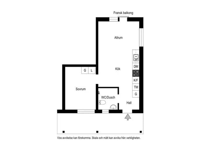 Floor plan for Lyktvägen 3