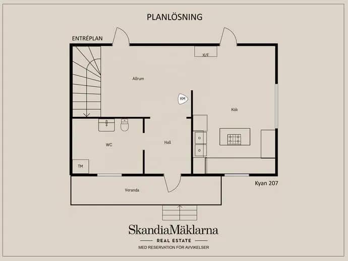 Planritning för Kyan 207