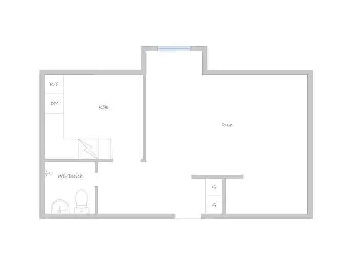 Planritning för Korpralsvägen 24