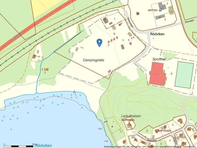 Planritning för Rödviksvägen 91