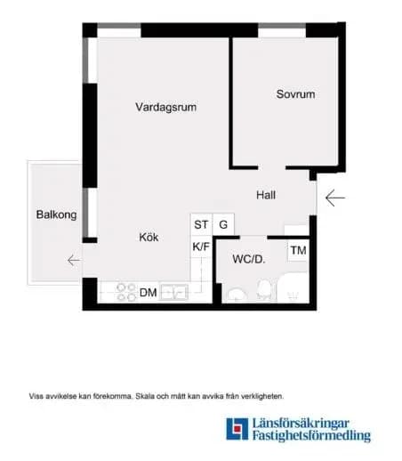 Floor plan for Älvans väg 5