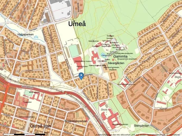 Planritning för Gammliavägen 10