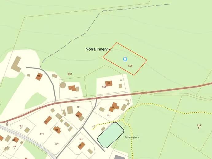 Floor plan for INNERVIK 6:26 
