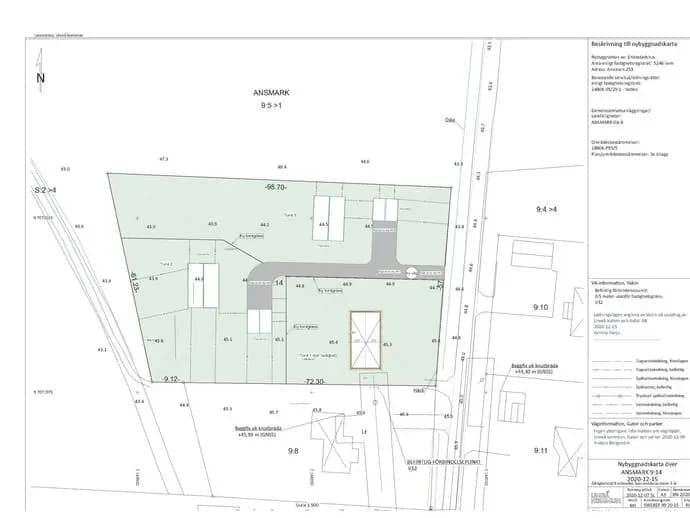 Planritning för Ansmark 257