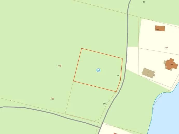 Planritning för Holmsjön 241