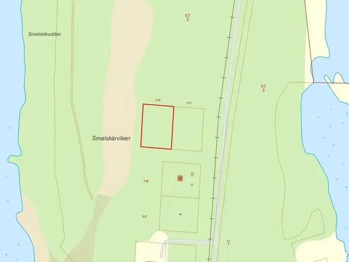 Planritning för Sillviken