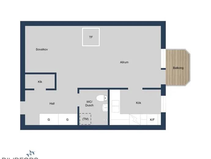 Planritning för Hårdvallsgatan 20