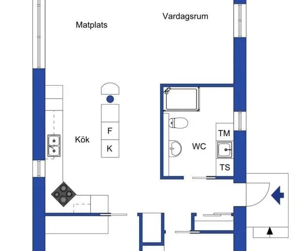 Floor plan for Ström 184