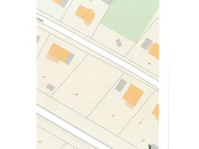 Floor plan for Solvägen 21