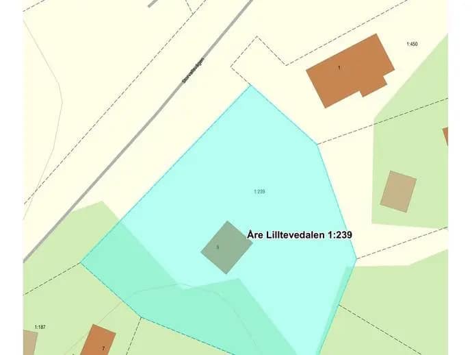 Planritning för Storvallsvägen 5