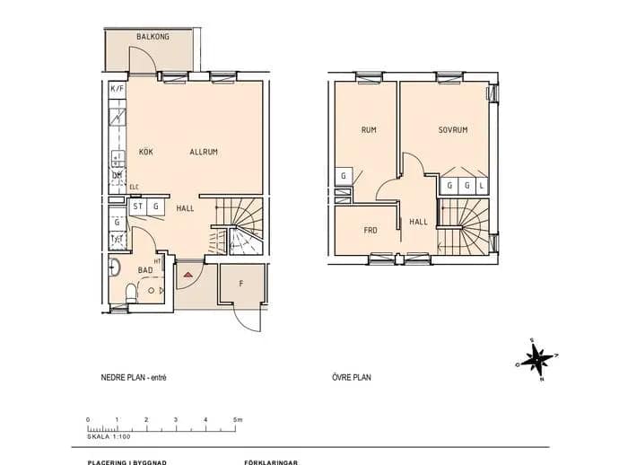 Floor plan for Fjällbyvägen 20 N, lgh 4