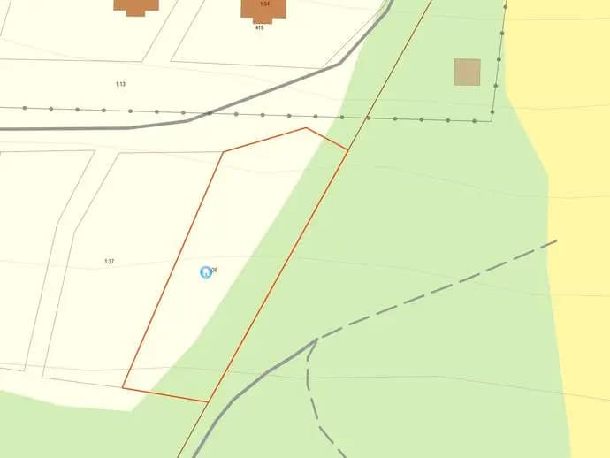 Planritning för Åre Romo 1:38