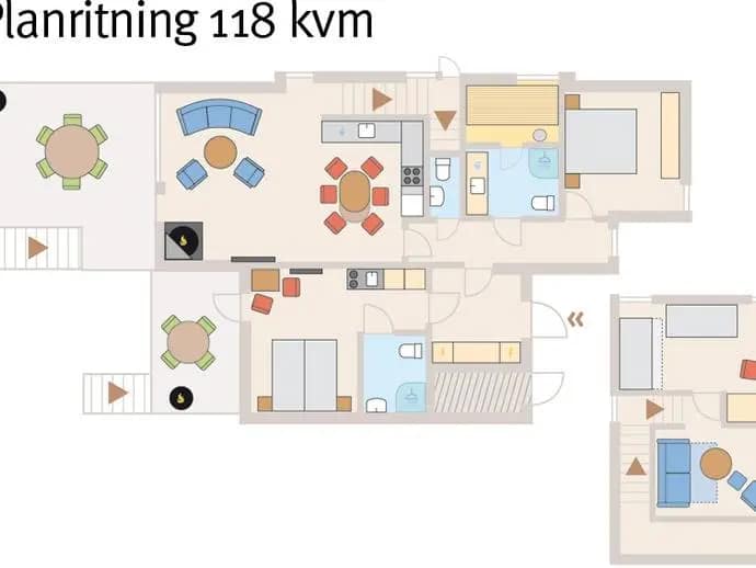 Planritning för Åre strand 23:1 - Vecka 7