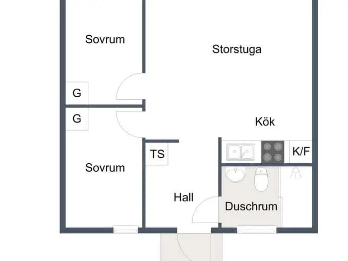 Planritning för Bydalens Fjällby