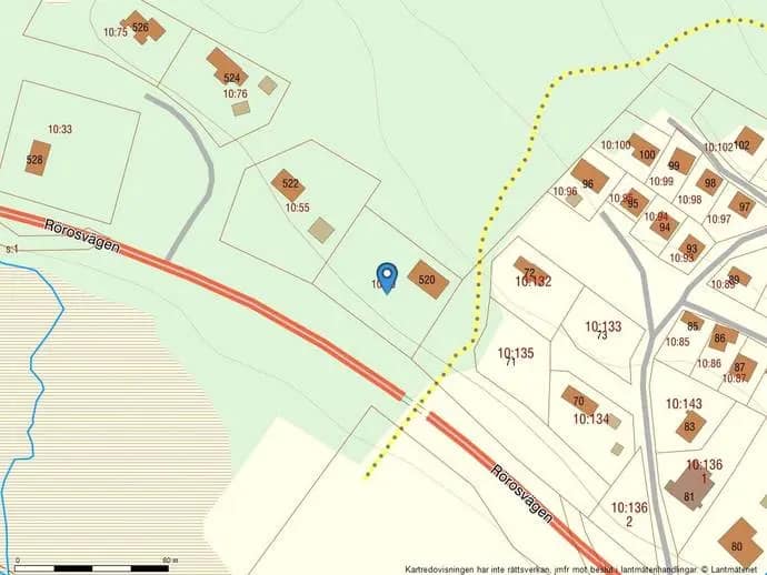 Floor plan for Rörosvägen 520