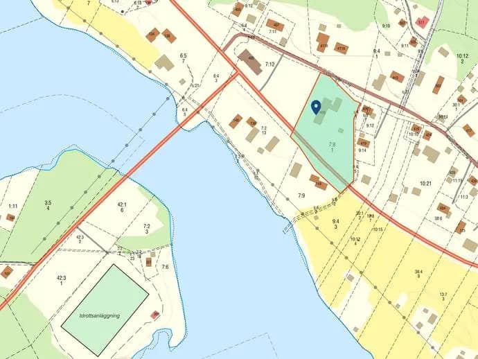 Floor plan for Älvros 406