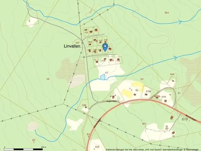 Floor plan for Linvallen 107