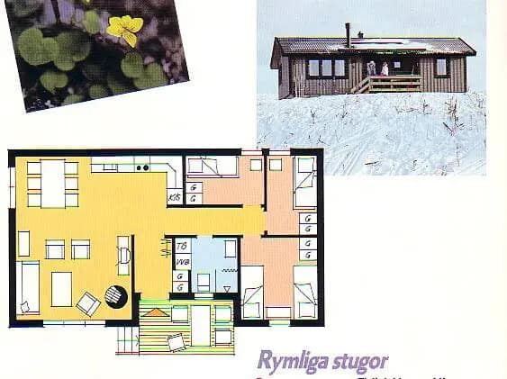 Planritning för Brf.Fjällbyn Torpvägen 8. V24.H2A
