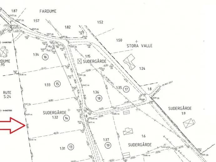 Floor plan for Rute Hollandarvägen 6